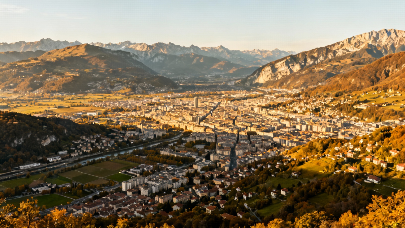Vue panoramique de Sassenage - Coaching sportif à domicile